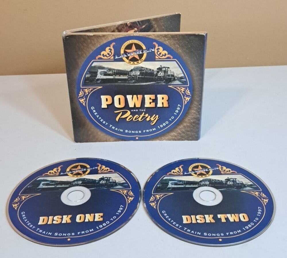 Norfolk Southern Lawmen Band Power and Poetry Train Songs 1980–97 CD Album